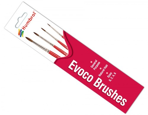 Humbrol AG4150 Evoco Brushes